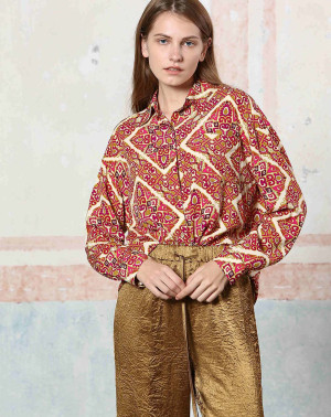 See u Soon - Chemise Margaux beige 2