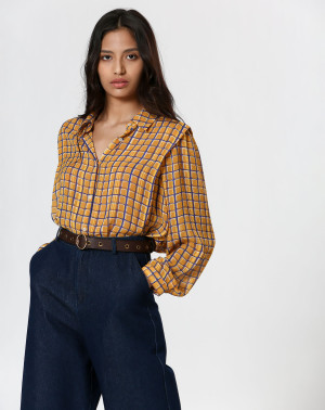 The Korner - Chemise  Romane jaune 38