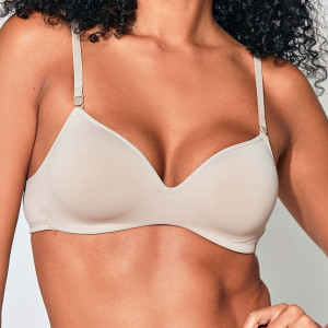 Liz - Soutien-gorge sans armature sépia 90 B
