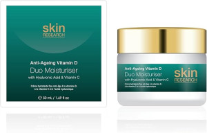 Skin Research - Crème Hydratante Éclat Duo Vitamine C Anti-Âge - 50 ml OS