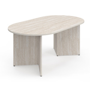 Idomya - Table basse Gabin travertin - 110x60x45 cm OS