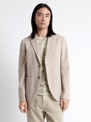Devred - Veste de ville slim armuré beige 54