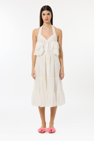 Manoush - Robe broderie GB blanche 36