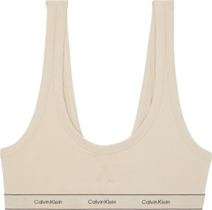 Calvin Klein - Brassière non doublée huître L