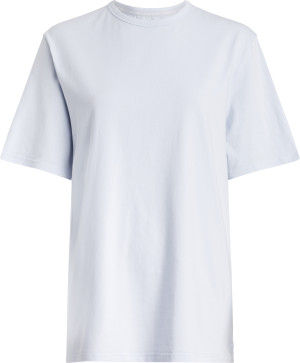 Calvin Klein - T-shirt à col rond manches courtes bleu ciel L