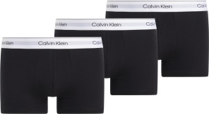 Calvin Klein - Lot de 3 boxers trunk noirs T.4XL