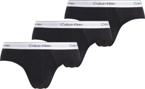 Calvin Klein - Lot de 3 slips noirs XXXL