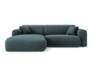 Maison Héritage - Canapé D'Angle gauche Theo 4 Places pétrole - 235x170x72 cm OS