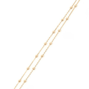 Le Diamantaire - Bracelet Boules or jaune OS
