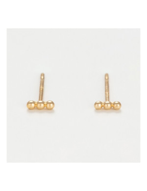 Le Diamantaire - Boucles d'oreilles Emma or jaune OS