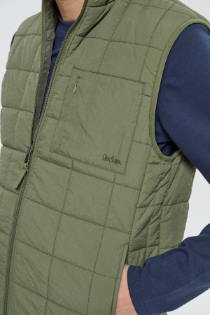 Lee Cooper - Veste sans manches Foloko kaki M