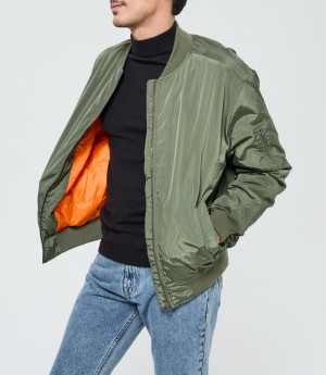Lee Cooper - Veste Fybomby ML kaki M