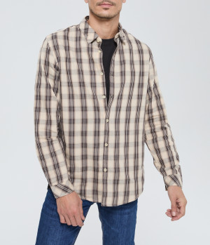 Lee Cooper - Chemise Dayala ML beige XL