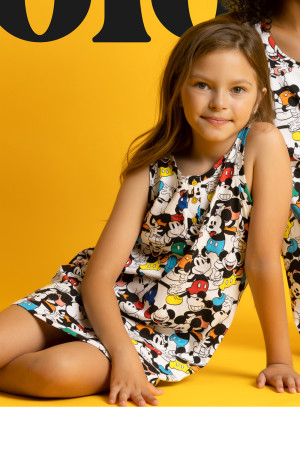 Disney 28 - Robe sans manches Mickey Mouse Disney multicolore 8 A