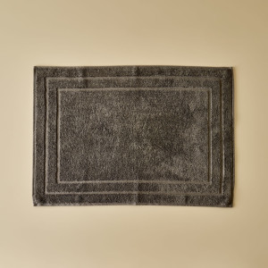 Bella Maison - Tapis de bain Dorita de qualité supérieure foncé - 50x70 cm OS