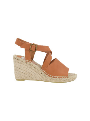 Bensimon - Espadrille en cuir naturel 41