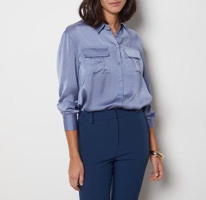 Etam - Chemise Omahe bleue L
