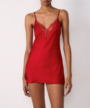 Etam - Nuisette Mascarade rouge XS