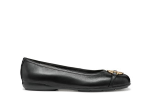 Geox - Ballerines en cuir Annytah noirs 35