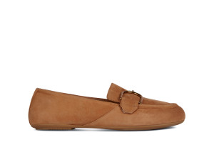 Geox - Mocassins en cuir Palmaria cognac 35