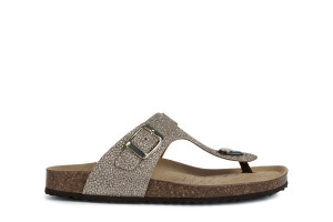 Geox - Sandales en cuir Brionia sable 37