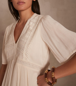 Maison 123 - Robe Muse R creme XL