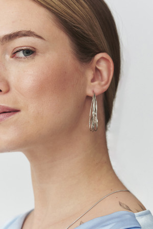 Tatuum - Boucles d'oreilles Snaky silver OS