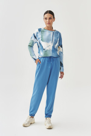 Tatuum - Pantalon tricoté Senti 1 blue XS