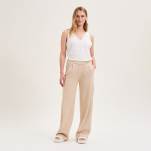 Laurence Tavernier - Pantalon en coton Emma dune M