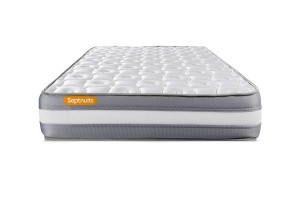 Septnuits - Matelas à mémoire de forme Memo Plus blanc- 90x190 cm 90x190 cm