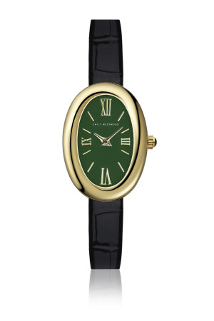 Emily Westwood - Montre analogique  en cuir EHZ-BC001Q10G noire OS