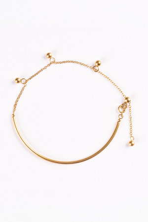 Emily Westwood - Bracelet en Acier Karine doré OS