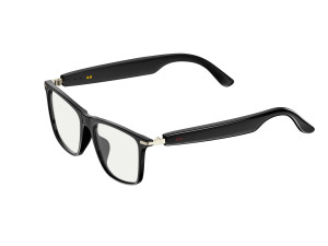Nasa - Lunettes intelligentes multifonctions édition Icare - monture mat noir/verres incolores OS