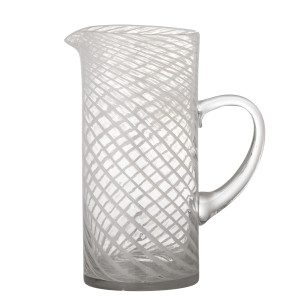 Bloomingville - Cruche Sakhi blanc - L.21 x H.26 x l.12 cm OS
