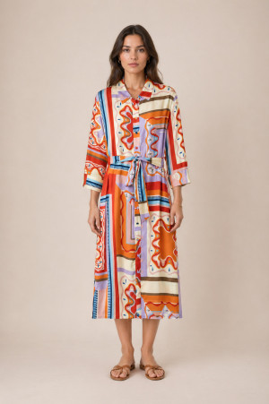 Suncoo - Robe Cecily géranium 1