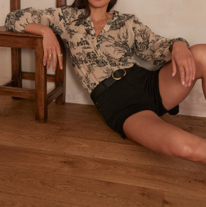 Maison 123 - Short Steffie surteint noir 44