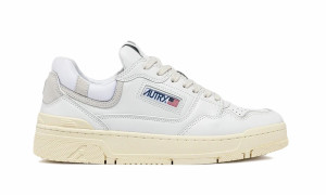 Autry - Baskets basses CLC multimatières blanches 43