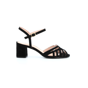 André - Sandales en cuir Carlton 6 noires 38