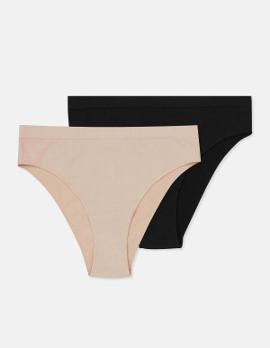 Henderson - Lot de 2 extra slip haut Arleen multicolore XL