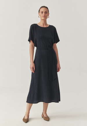 Tatuum - Robe Lunizma bleu marine 42