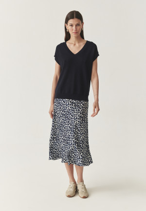 Tatuum - Blouse tricotée Ezalja bleu marine XL