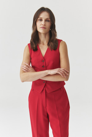Tatuum - Gilet Ronita 3 rouge 34