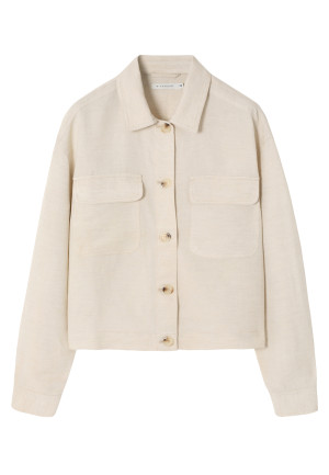 Tatuum - Veste d'extérieur en lin Mewe beige chiné 36