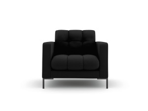 Cosmopolitan Design - Fauteuil Bali 1 places noir - 87x96x75 cm OS