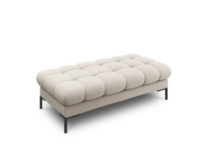 Cosmopolitan Design - Banc Bali 2 places beige - 133x62x40 cm OS