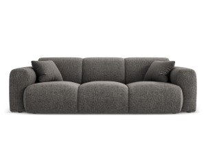 Cosmopolitan Design - Canapé Nolio 3 places gris - 235x95x72 cm OS