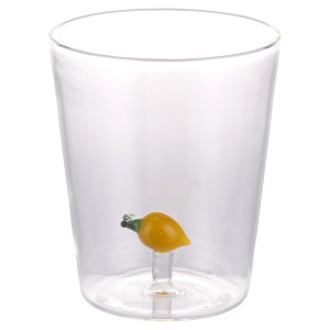 Villa d'Este - Verre à eau 3D Fruit Life Lemon transparent - 420 ml OS