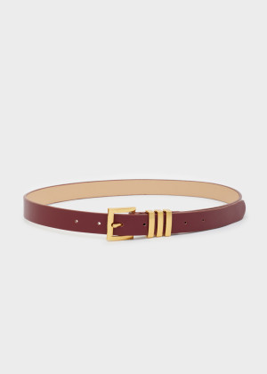 Nali - Ceinture Selly bordeaux M/L