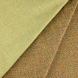 Boussac - Tissu sarbacane vert feuillage - laize 145 cm 7 mètres