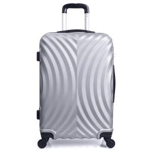 Hero - Valise Moyen Séjour 4 roues Largos 60 cm argentée OS